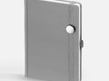 Ежедневник Favor Metal, недатированный, серый