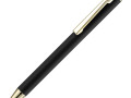 Ручка шариковая Lobby Soft Touch Gold, черная