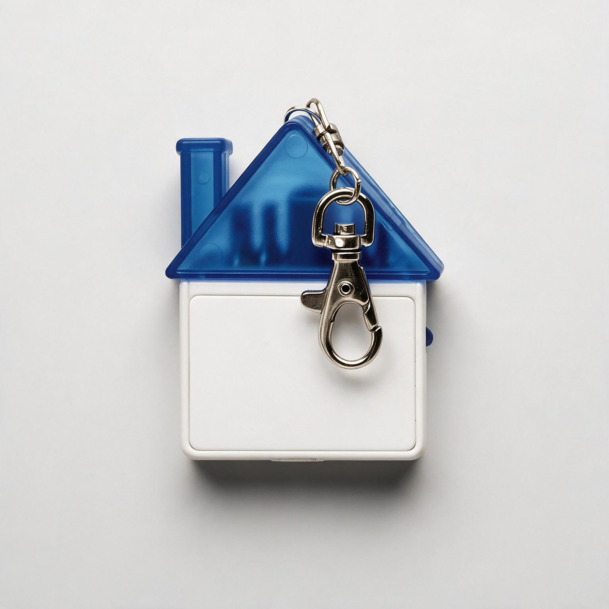 Набор отверток в виде домика с карабином, белый/синий