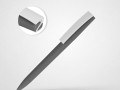 Ручка пластиковая soft-touch шариковая «Zorro», серый/белый