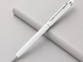 Ручка-стилус шариковая Jucy Soft с покрытием soft touch, белый