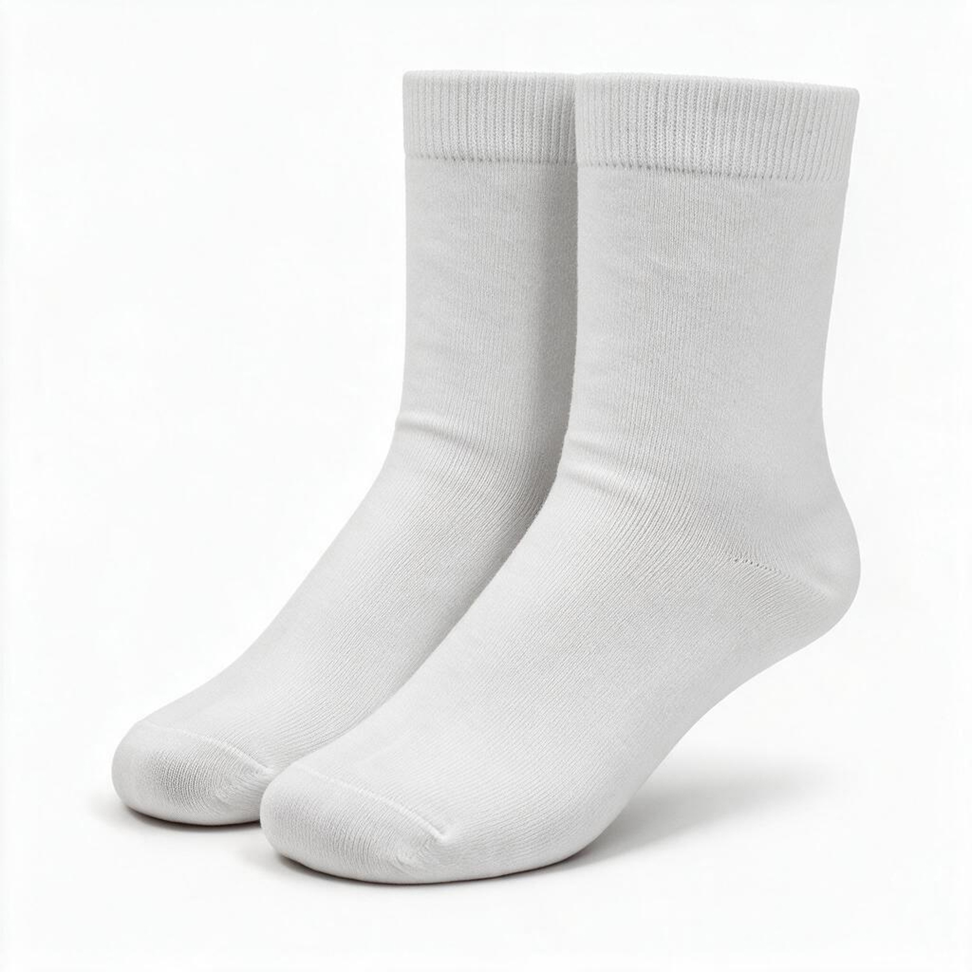 Носки однотонные «Socks» женские белые