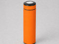 Вакуумный термос Vacuum Flask C1, soft touch, 420мл, оранжевый