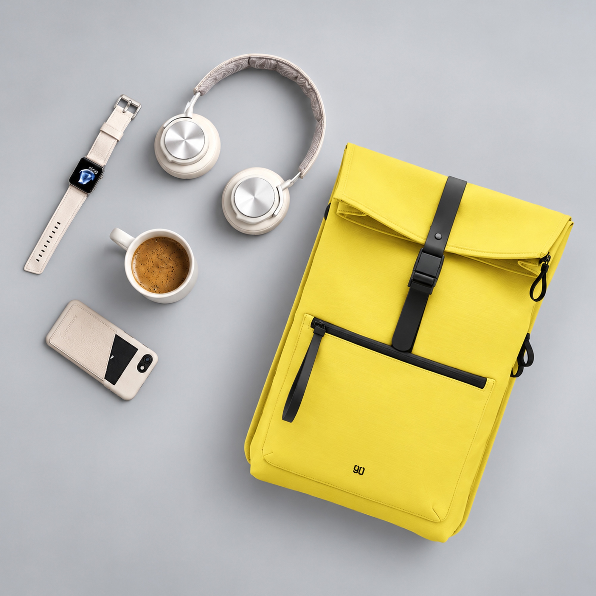 Рюкзак NINETYGO URBAN.DAILY Backpack, желтый
