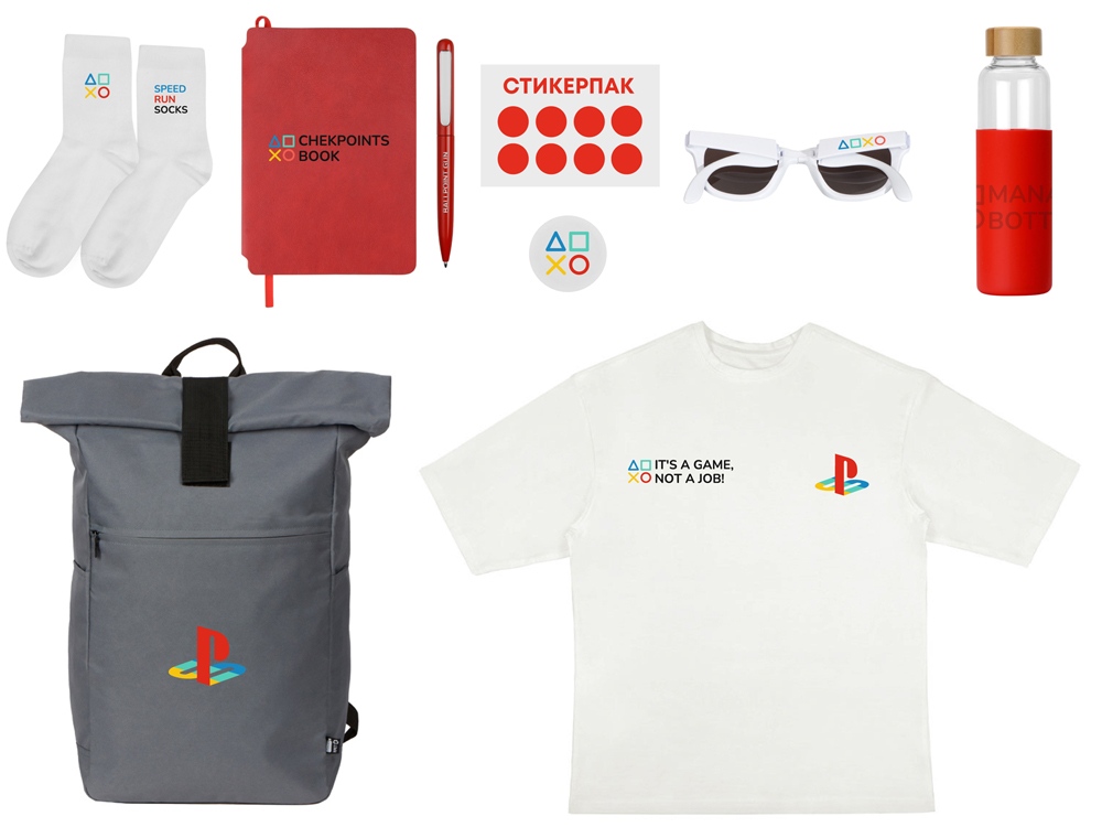 Welcome pack «Welcome Aboard!», красный