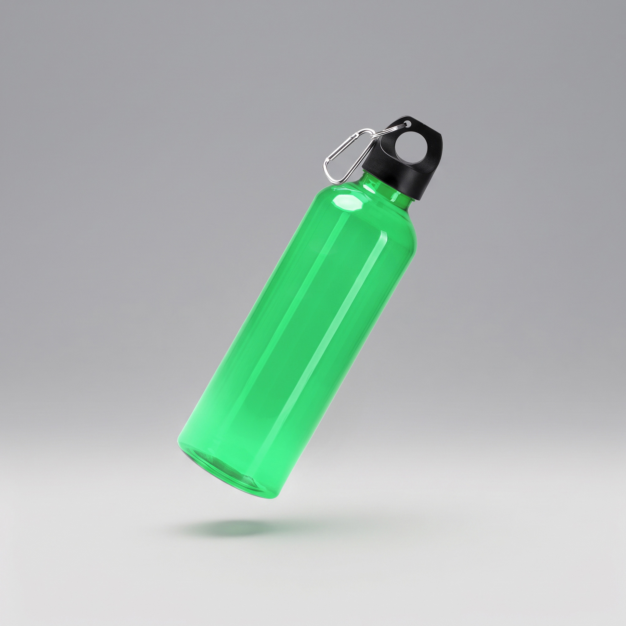 Бутылка из пластика FLANKER, зеленый