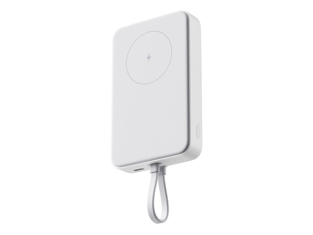 Внешний аккумулятор с кабелем Xiaomi 33W Magnetic Power Bank 10000mAh (Integrated Cable) White