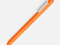 Ручка шариковая Swiper Soft Touch, неоново-оранжевая с белым