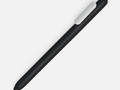 Ручка шариковая Swiper Soft Touch, черная с белым